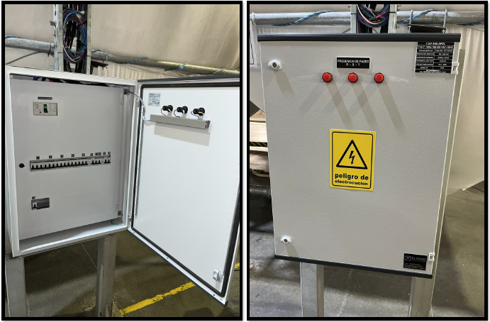 Tablero eléctrico industrial ELECVO